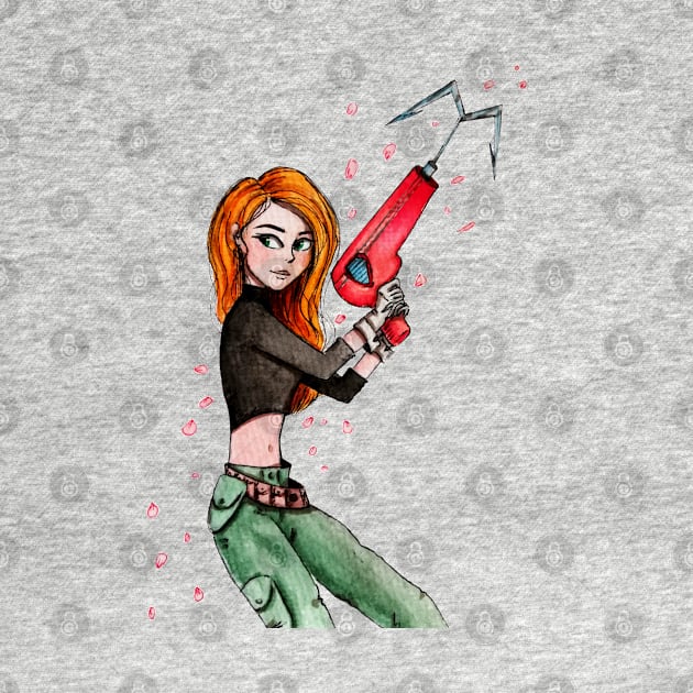 Kim possible-Fan art by Ghaida Shop